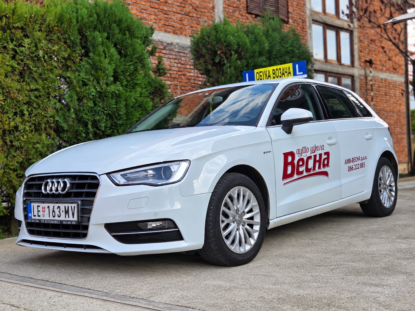 Audi A3 – vozilo za obuku B kategorije